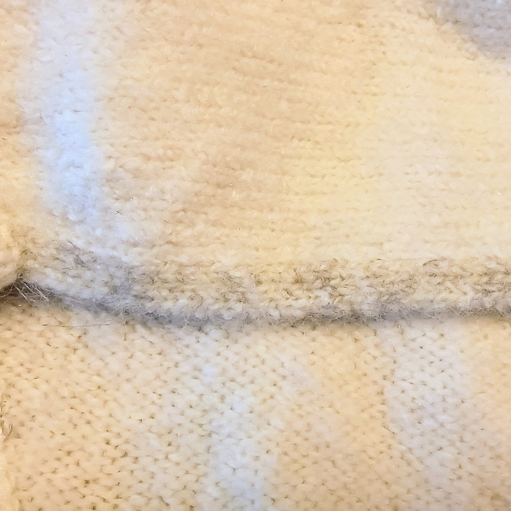 Women's Prana Shine On Sweater Hoodie White With Gray Accents Size Medium - Picture 8 of 11